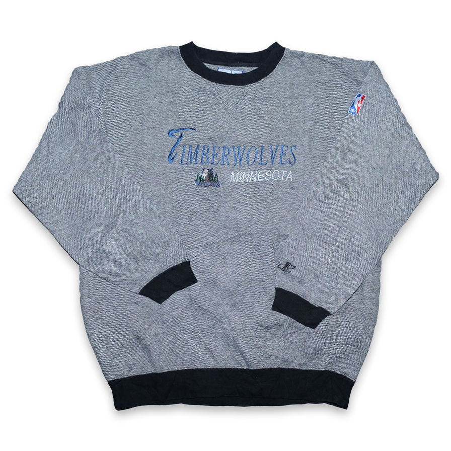 Vintage Minnesota Timberwolves Sweater Large / XLarge - Double Double Vintage