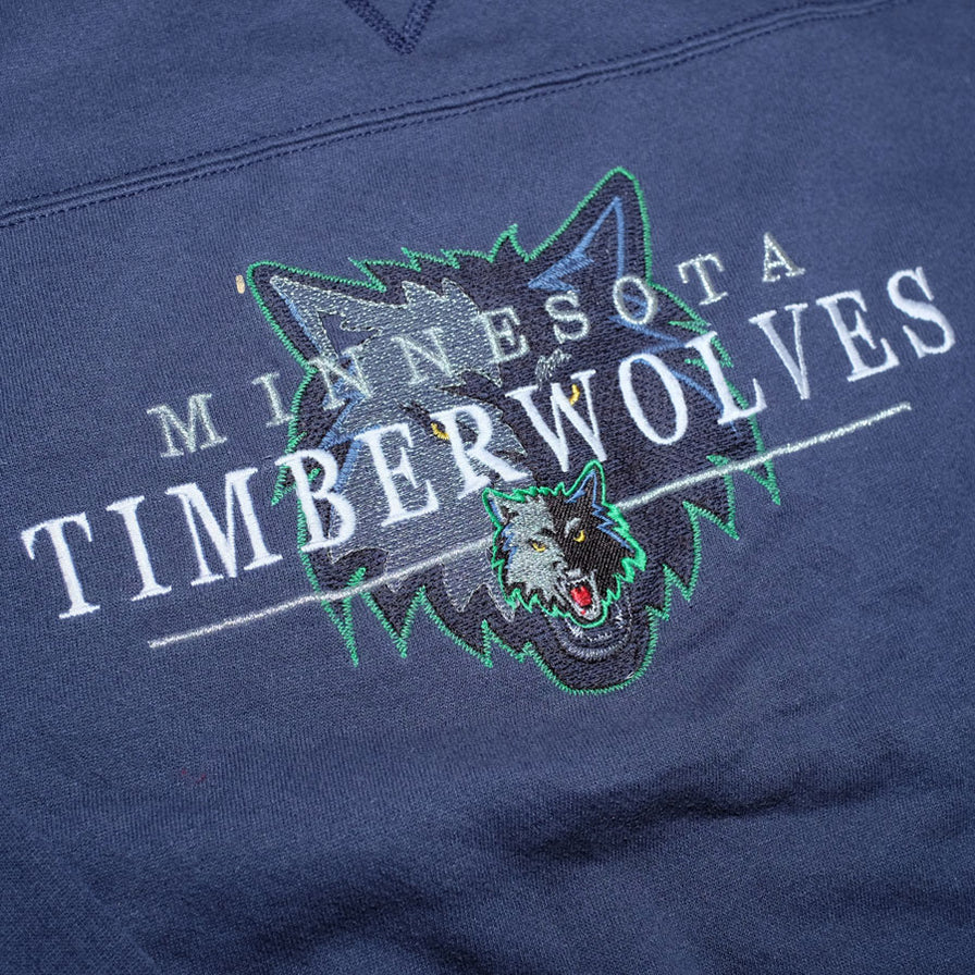 Vintage Minnesota Timberwolves Sweater Large / XLarge - Double Double Vintage