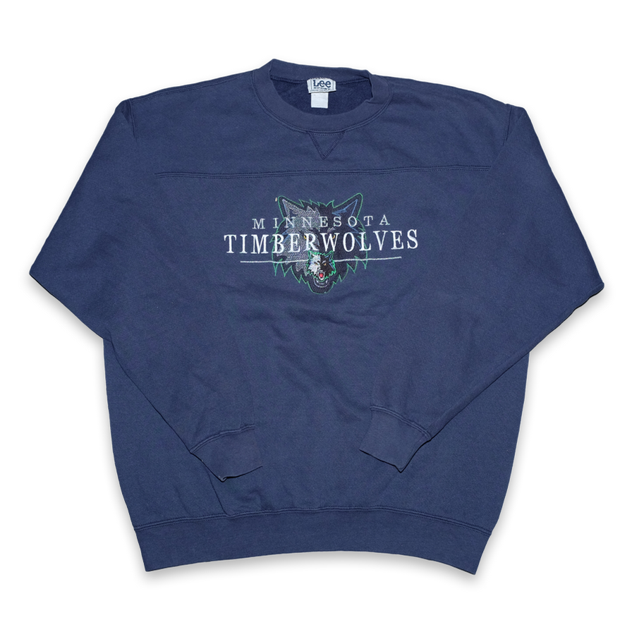 Vintage Minnesota Timberwolves Sweater Large / XLarge - Double Double Vintage