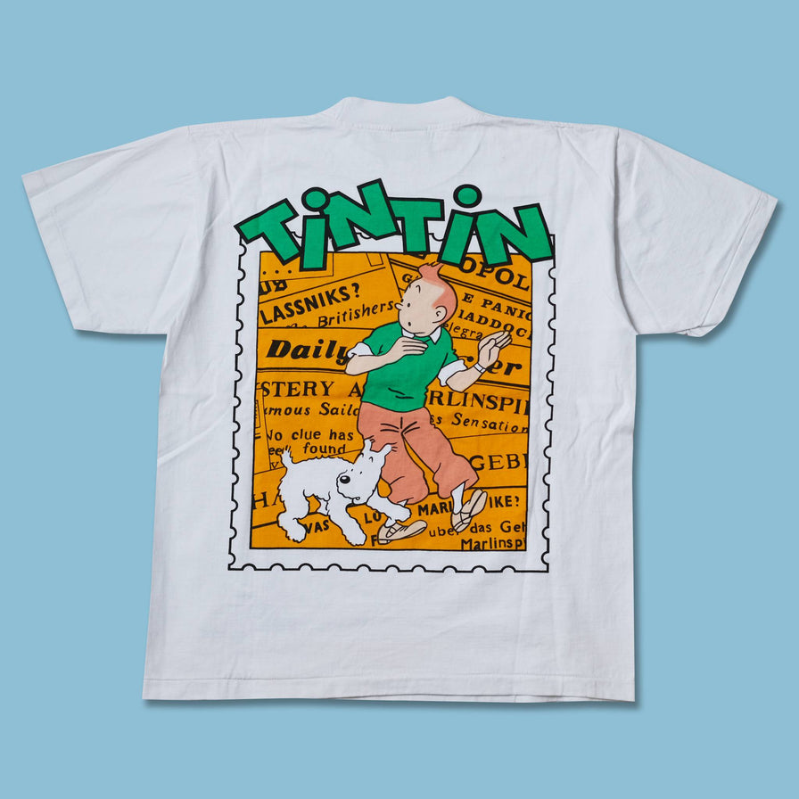Vintage Tin Tin T-Shirt Large