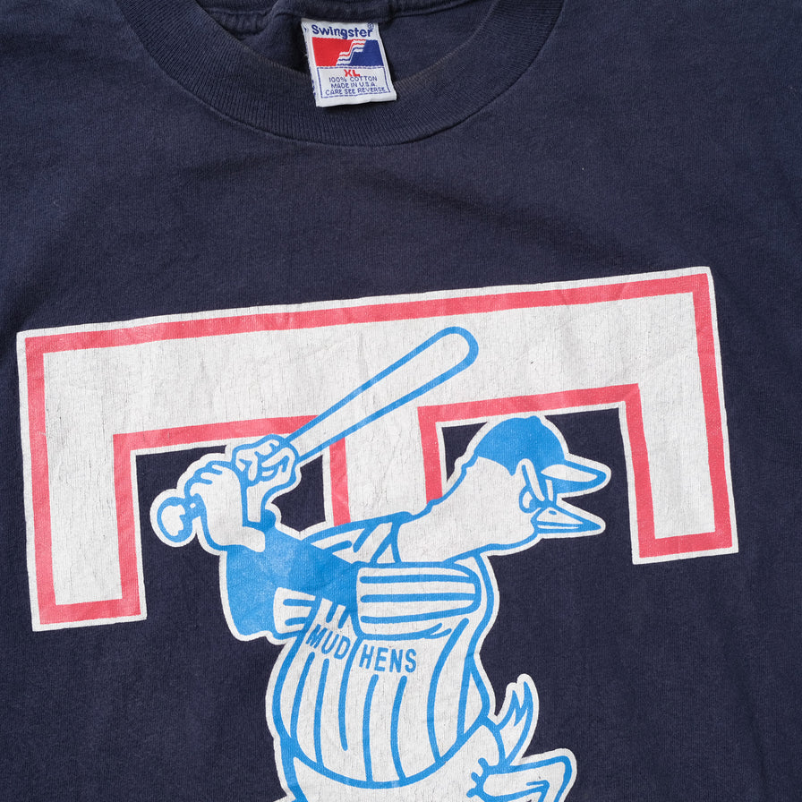 Vintage 1993 Toledo Mudhens T-Shirt XLarge