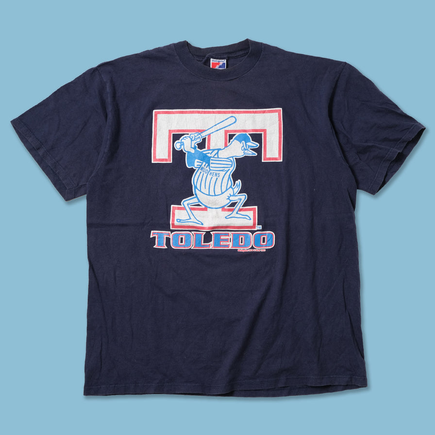 Vintage 1993 Toledo Mudhens T-Shirt XLarge