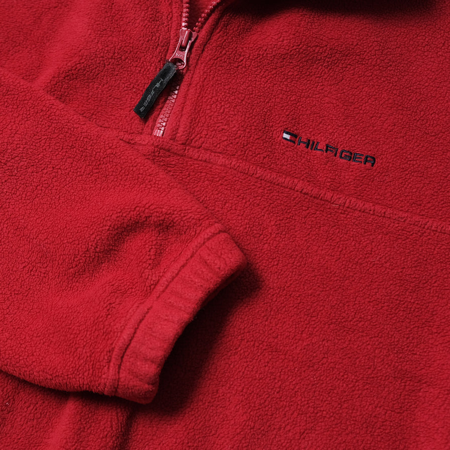 Vintage Tommy Hilfiger Q-Zip Fleece Small / Medium