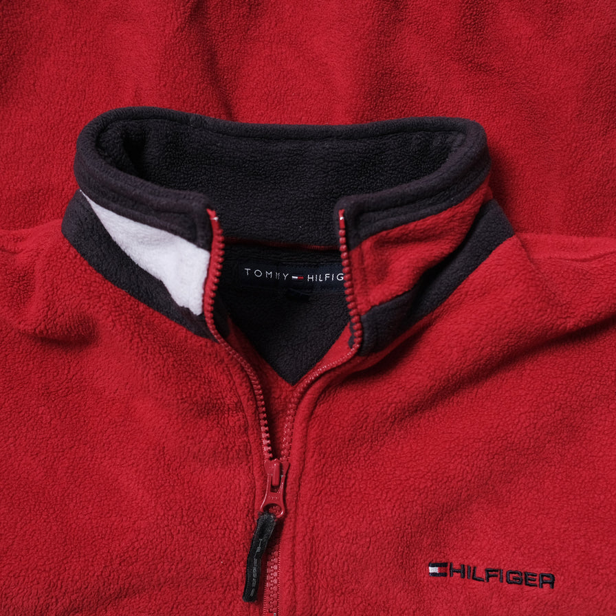 Vintage Tommy Hilfiger Q-Zip Fleece Small / Medium