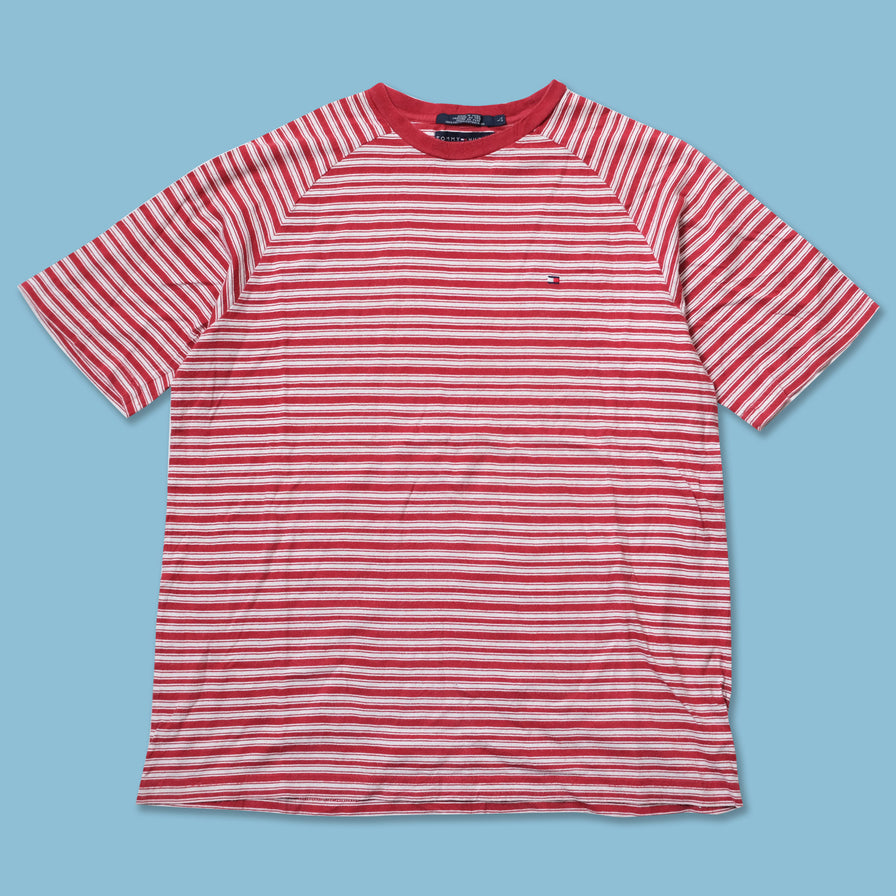 Vintage Tommy Hilfiger Striped T-Shirt Large