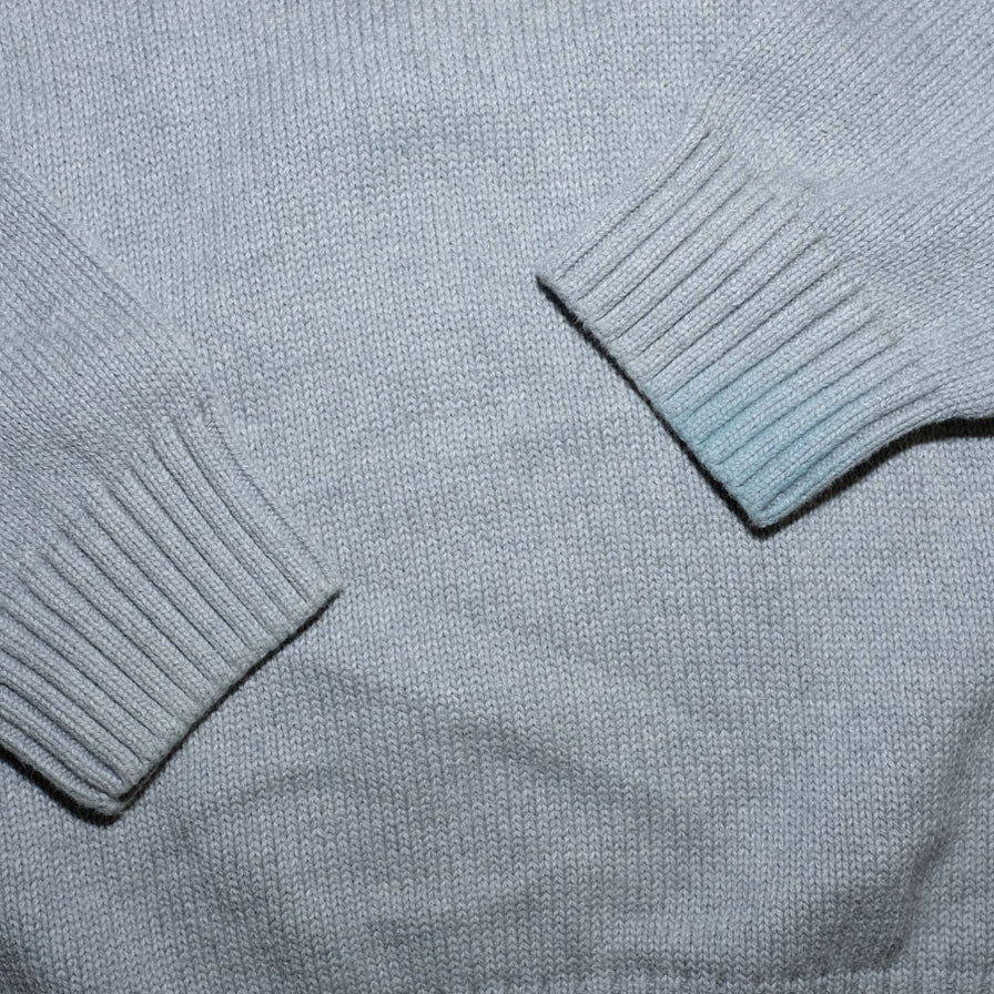 Vintage Tommy Hilfiger Crest Knit Sweater Medium - Double Double Vintage