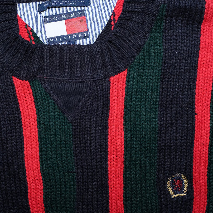 Vintage Tommy Hilfiger Knit Sweater XLarge - Double Double Vintage