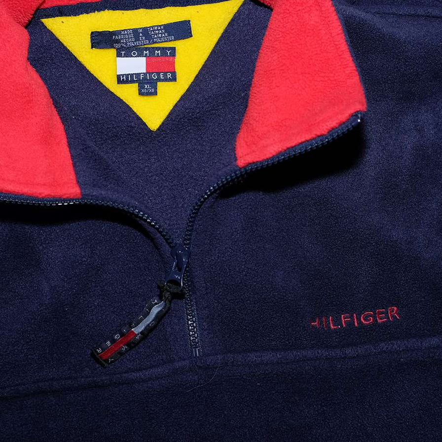 Vintage Tommy Hilfiger Q-Zip Fleece XLarge