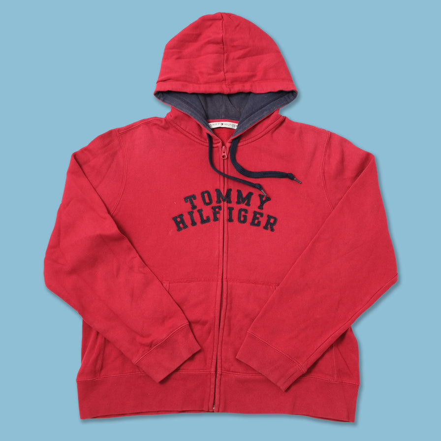 Vintage Tommy Hilfiger Women's Zip Hoody Small / Medium