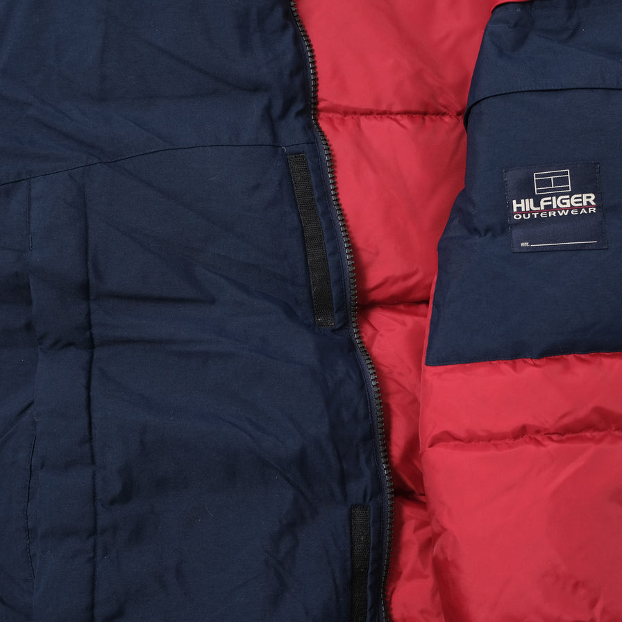 Vintage tommy clearance hilfiger puffer jacket