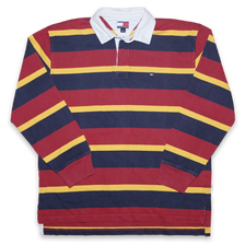 Vintage Tommy Hilfiger Striped Sweater Large - Double Double Vintage