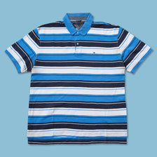 Vintage Tommy Hilfiger Striped Polo XXL