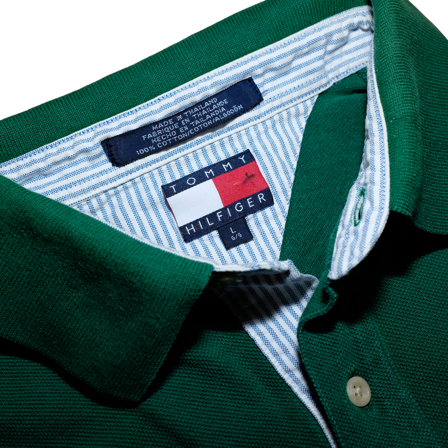 Vintage Tommy Hilfiger Poloshirt Large - Double Double Vintage