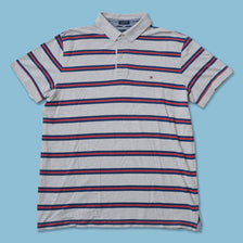 Vintage Striped Tommy Hilfiger Polo Large