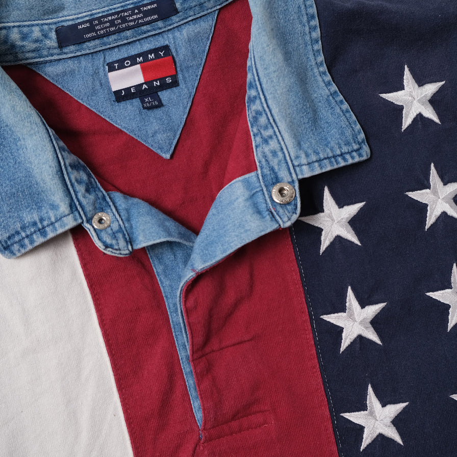 Vintage Tommy Hilfiger Long Polo XLarge