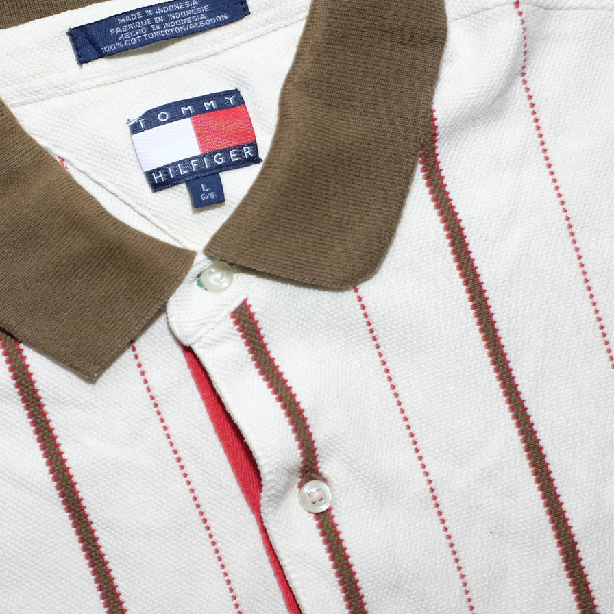 Vintage Tommy Hilfiger Polo Large - Double Double Vintage