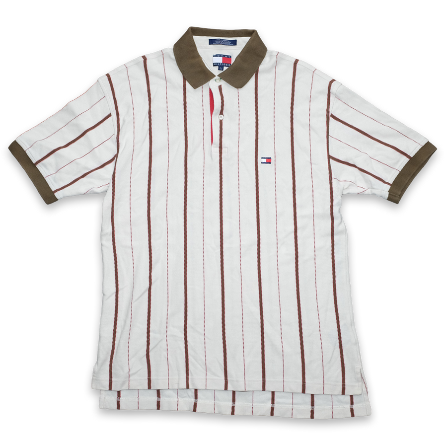 Vintage Tommy Hilfiger Polo Large - Double Double Vintage