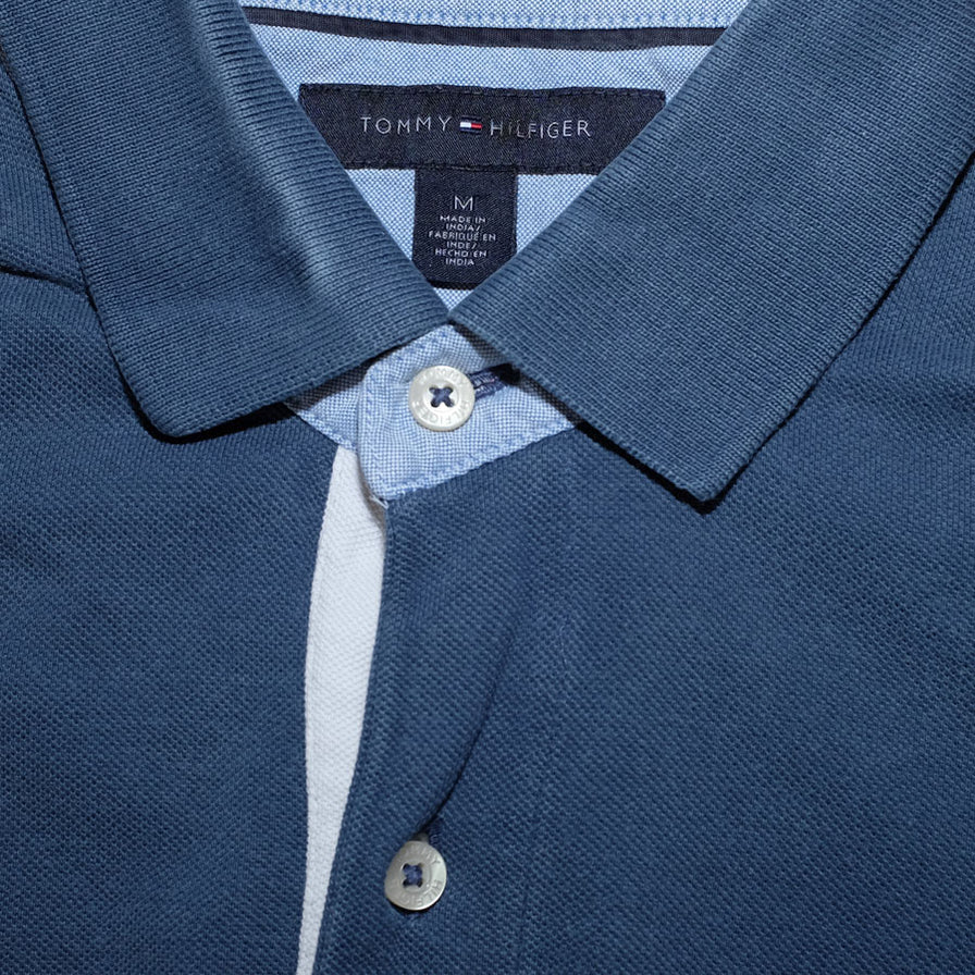 Tommy Hilfiger Polo Shirt Large - Double Double Vintage