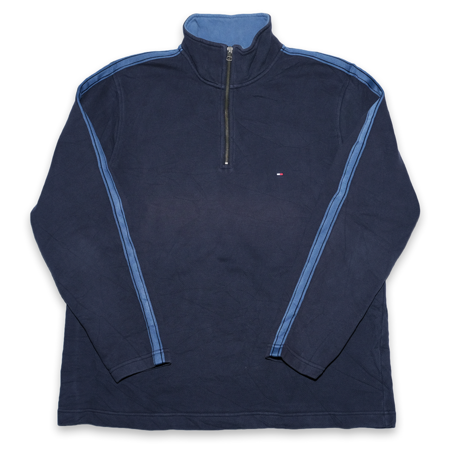 Vintage Tommy Hilfiger Q-Zip Sweater Large