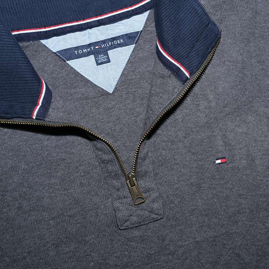 Vintage Tommy Hilfiger Q-Zip Sweater XXL