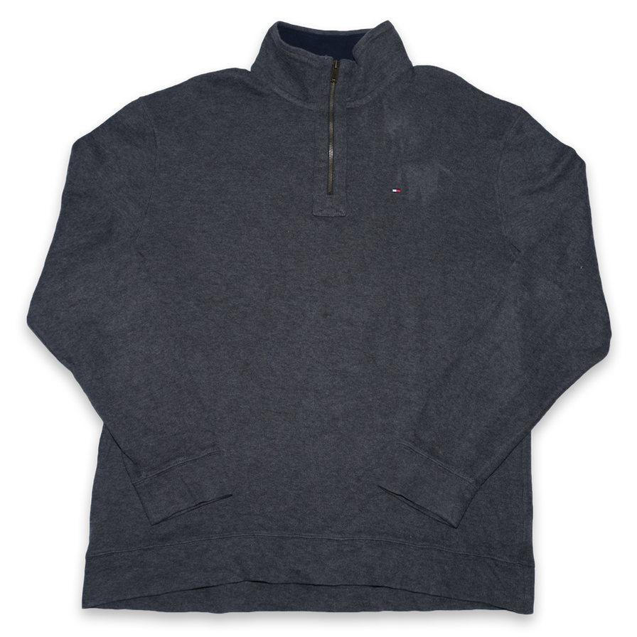 Vintage Tommy Hilfiger Q-Zip Sweater XXL