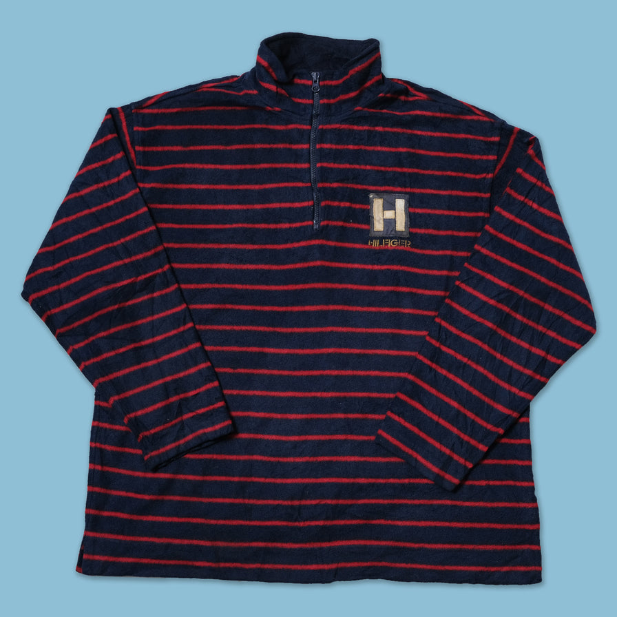 Vintage Tommy Hilfiger Q-Zip Fleece Large