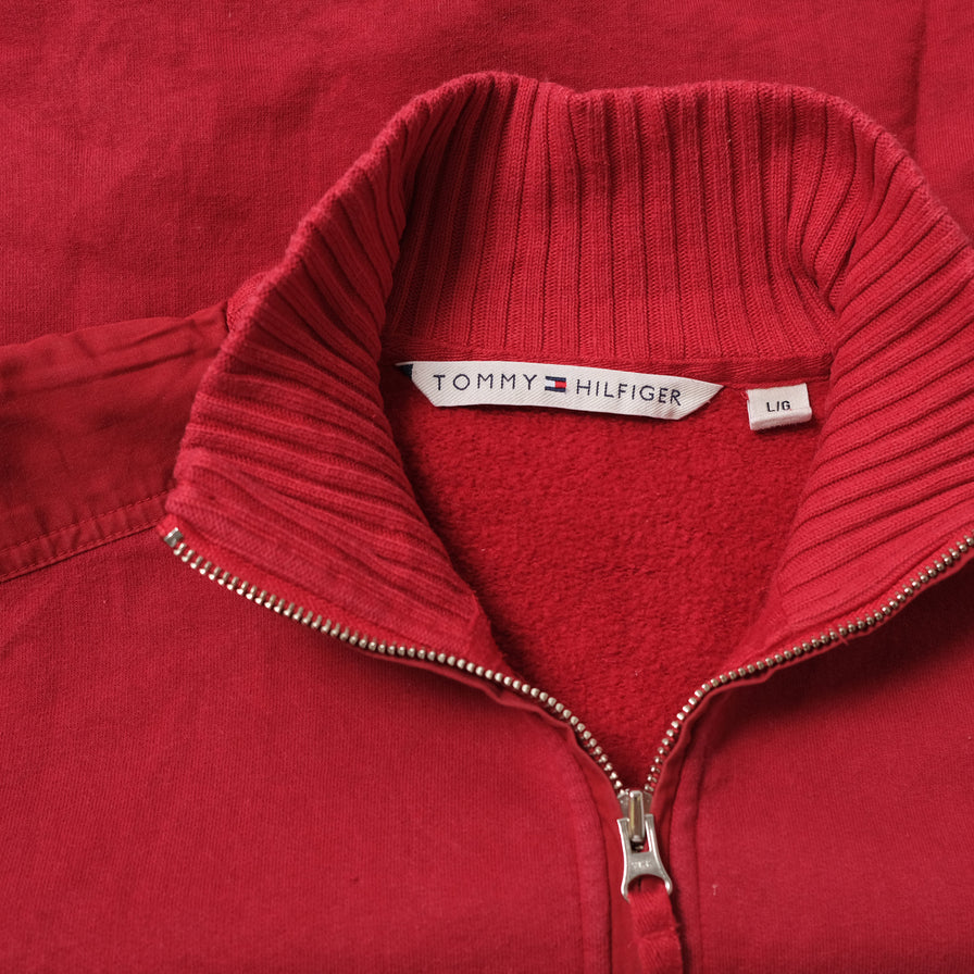 Vintage Tommy Hilfiger Women's Q-Zip Sweater XS / Small