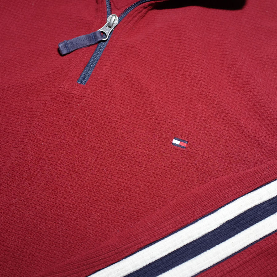 Vintage Tommy Hilfiger Q-Zip Large - Double Double Vintage