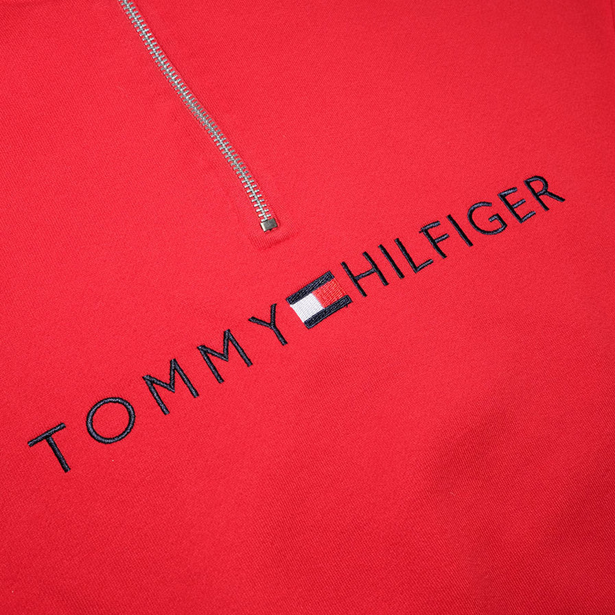 Vintage Tommy Hilfiger Q-Zip Sweater XLarge - Double Double Vintage