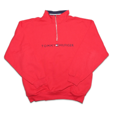 Vintage Tommy Hilfiger Q-Zip Sweater XLarge - Double Double Vintage