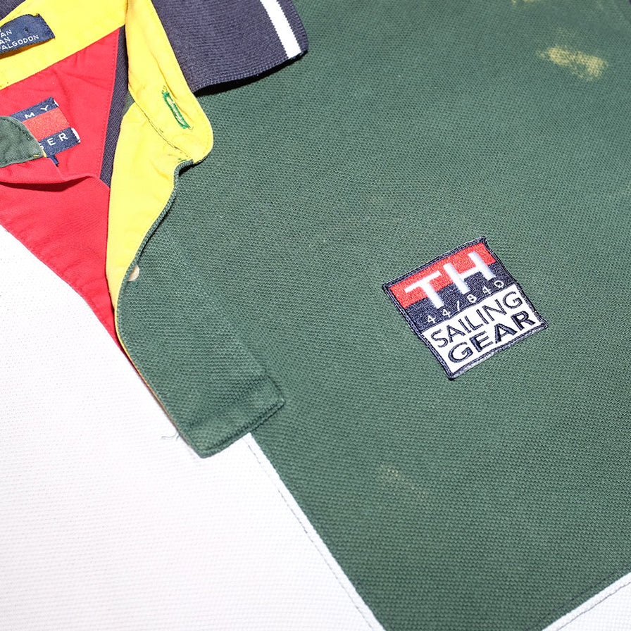 Vintage Tommy Hilfiger Sailing Gear Polo Large / XLarge - Double Double Vintage