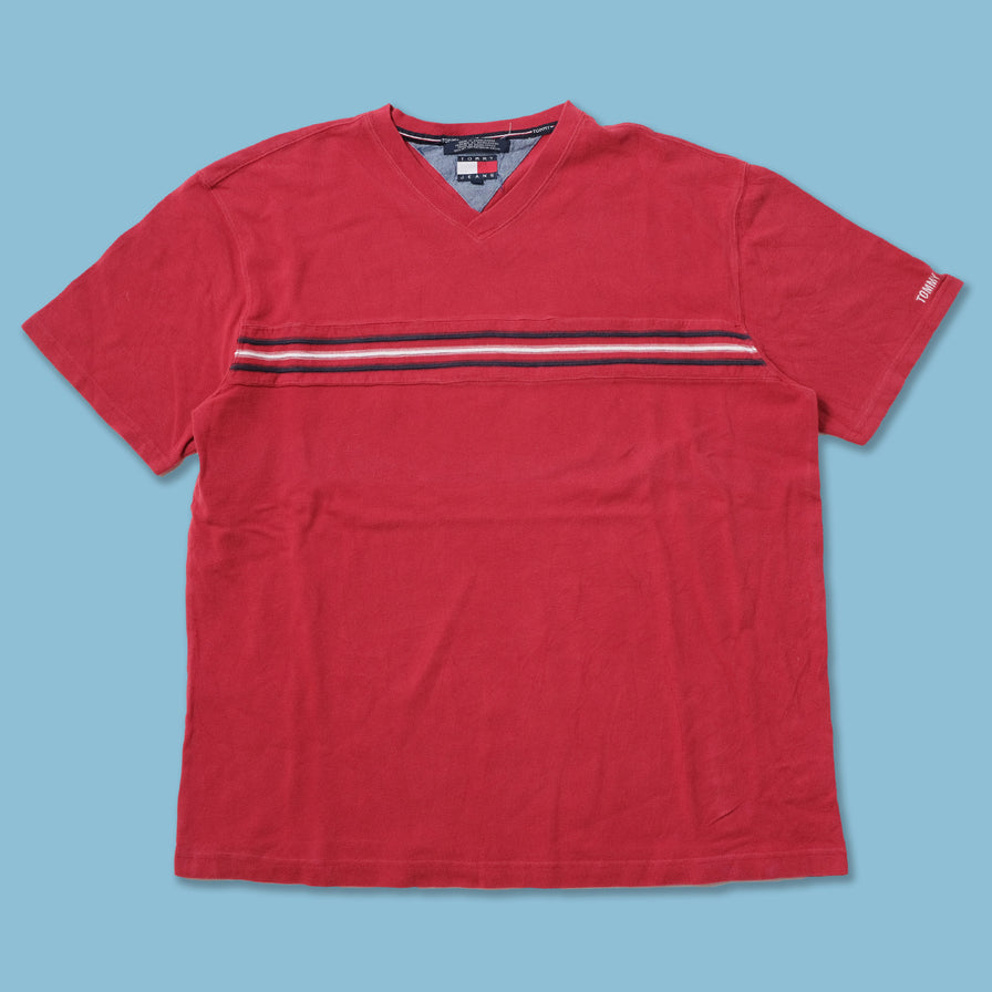Vintage Tommy Jeans V-Neck T-Shirt XLarge