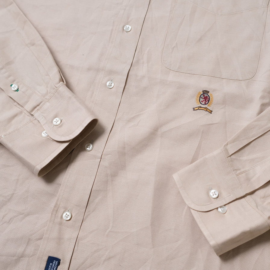 Vintage Tommy Hilfiger Crest Logo Shirt XLarge