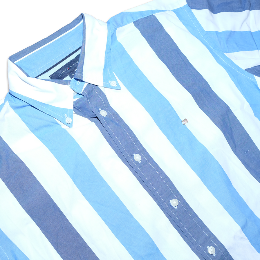 Tommy Hilfiger Shirt Large - Double Double Vintage