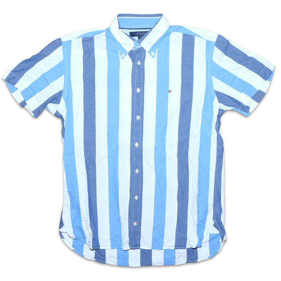 Tommy Hilfiger Shirt Large - Double Double Vintage