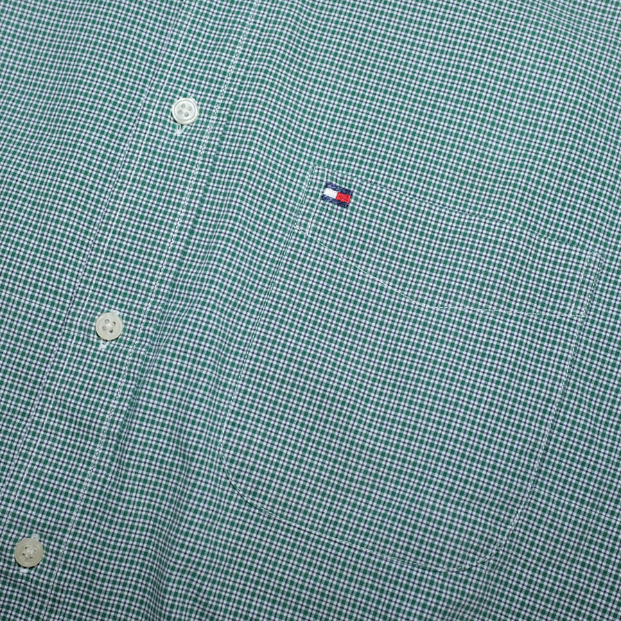 Tommy Hilfiger Button Down Shirt Large - Double Double Vintage