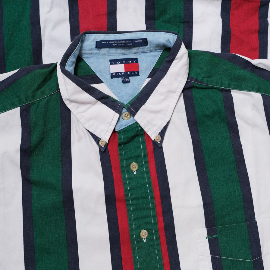 Vintage Tommy Crest Shirt XLarge