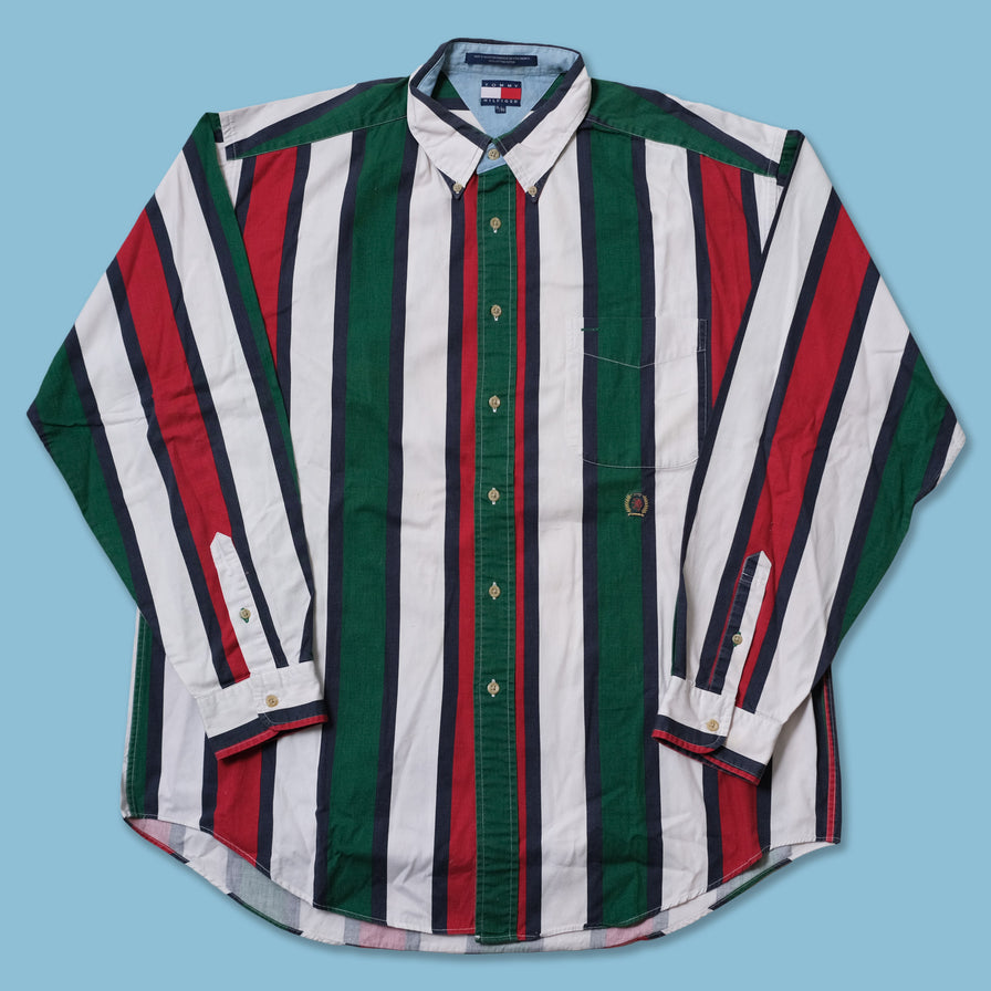 Vintage Tommy Crest Shirt XLarge