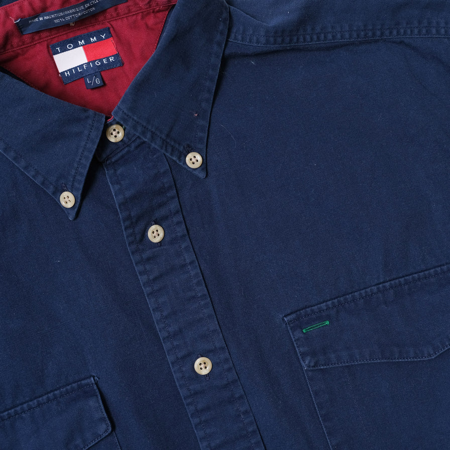 Vintage Tommy Hilfiger Crest Shirt Large / XLarge