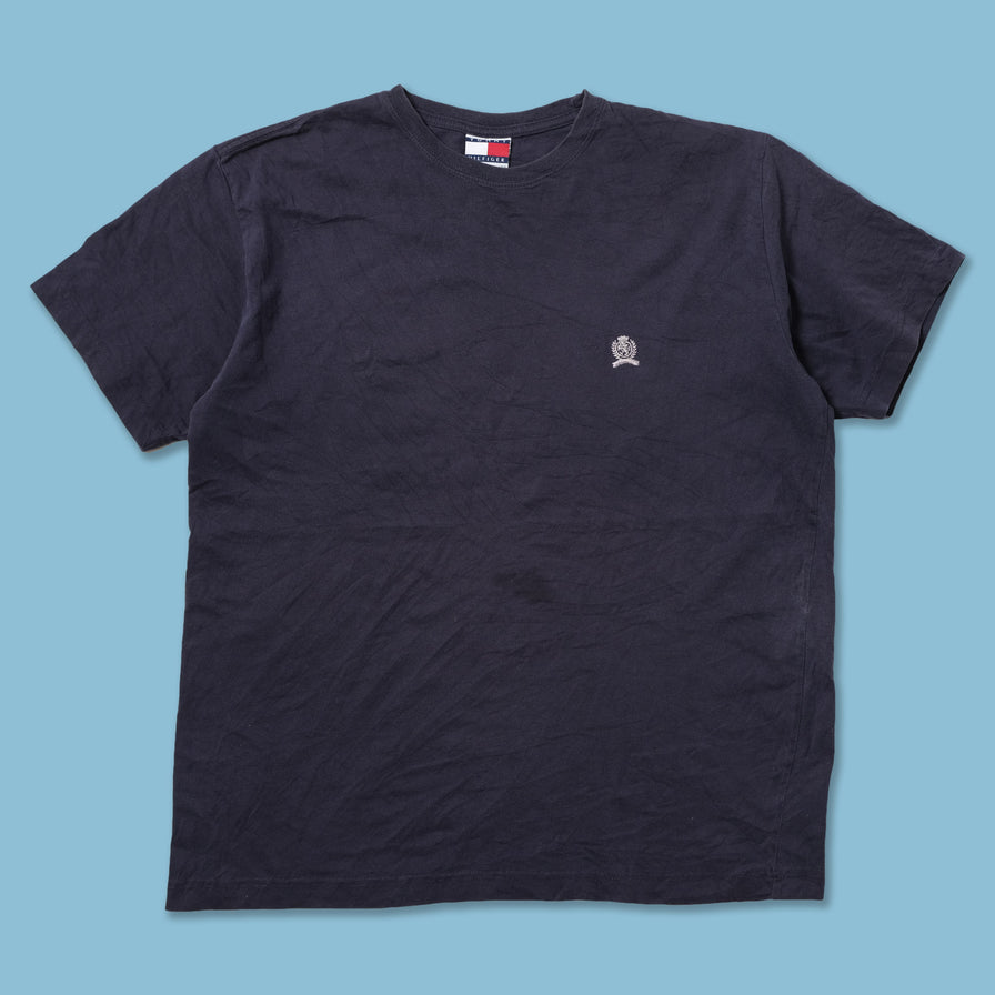 Vintage Tommy Crest Logo T-Shirt Large