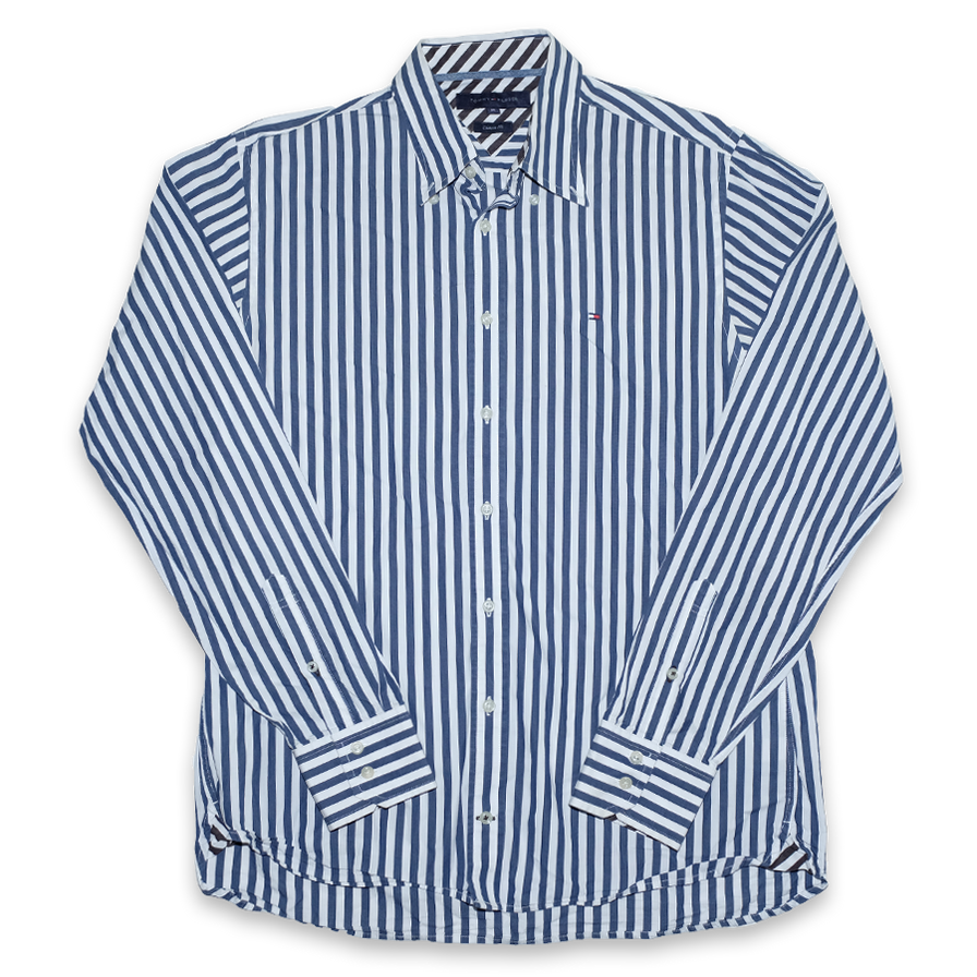 Tommy Hilfiger Shirt Medium / Large - Double Double Vintage