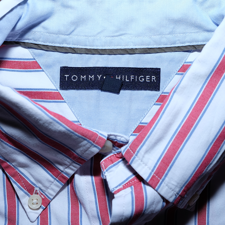Tommy Hilfiger Shirt Large - Double Double Vintage
