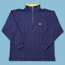 Vintage Tommy Hilfiger Q-Zip Sweater Medium / Large