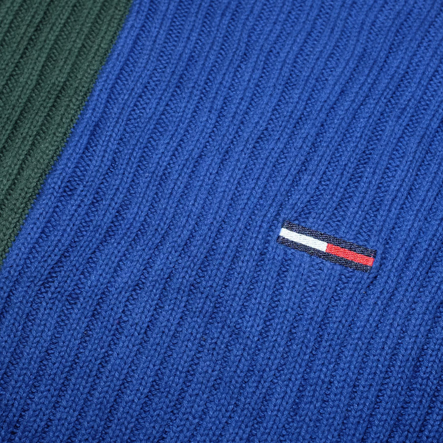 Vintage Tommy Hilfiger Two Tone Sweater XLarge - Double Double Vintage