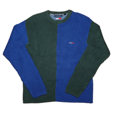 Vintage Tommy Hilfiger Two Tone Sweater XLarge - Double Double Vintage
