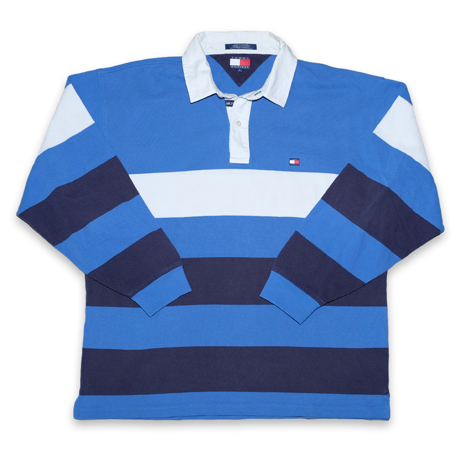 Vintage Tommy Hilfiger Long Polo XLarge - Double Double Vintage