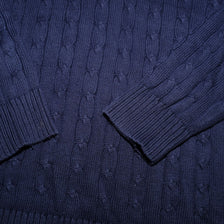 Vintage Tommy Hilfiger V-Neck Knit Sweater Large - Double Double Vintage