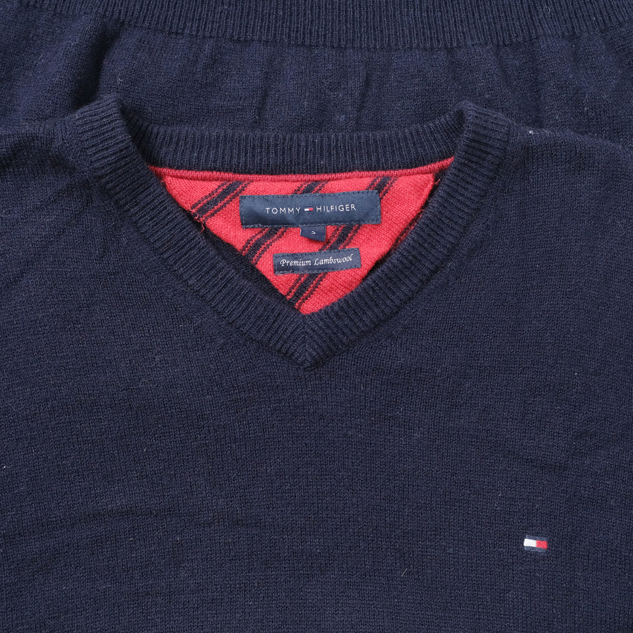 Vintage Tommy Hilfiger V-Neck Sweater Small
