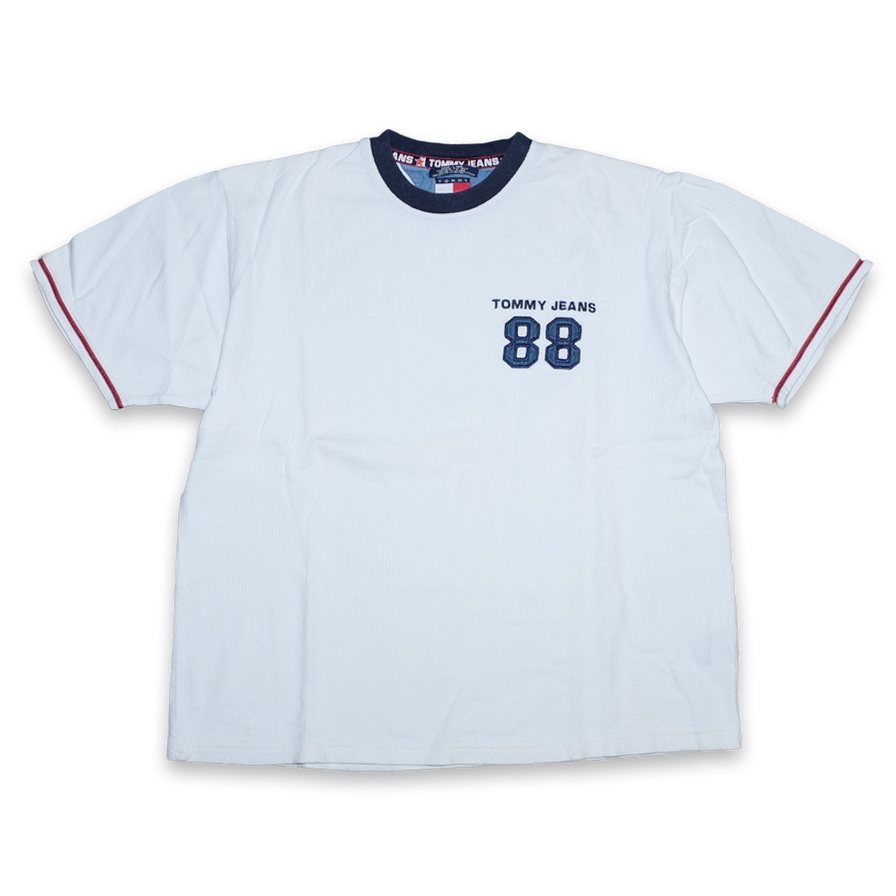Vintage Tommy Jeans T-Shirt Large - Double Double Vintage