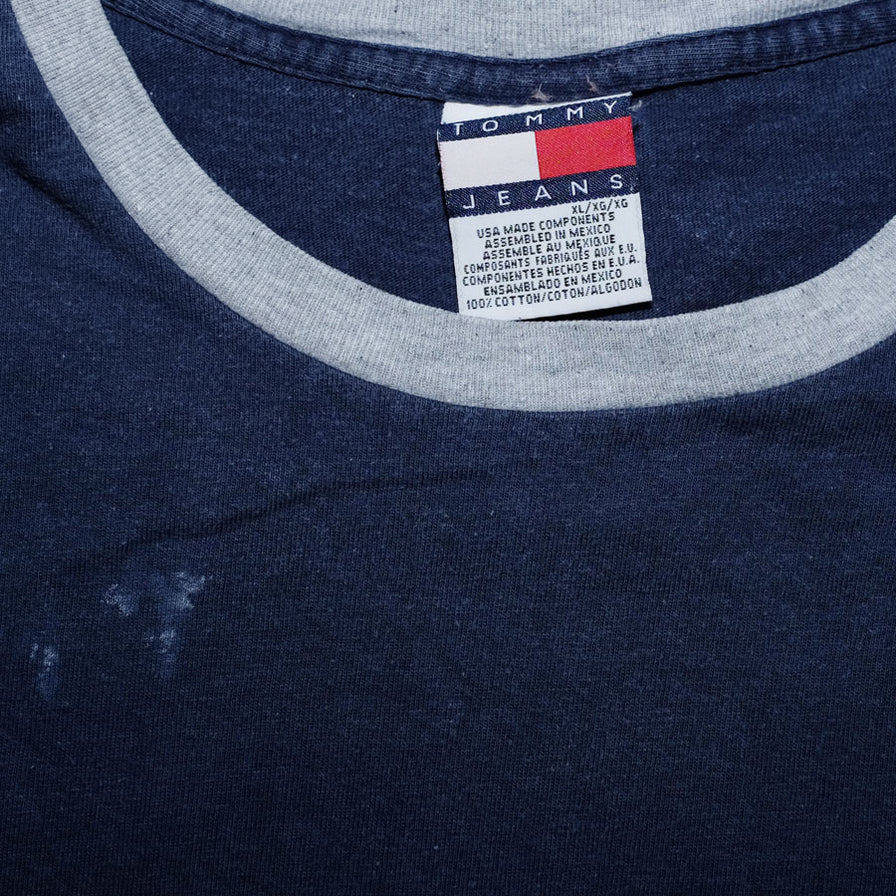 Vintage Tommy Jeans T-Shirt XLarge - Double Double Vintage
